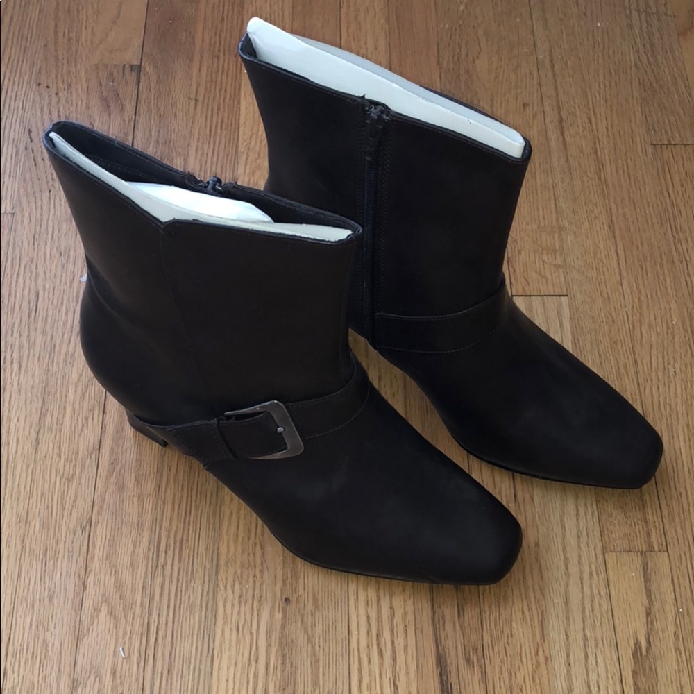 Brown Leather Boot - image 1